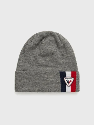 Rossignol Czapka z domieszką wełny kolor szary