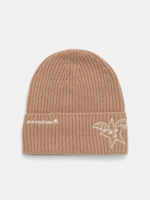 Rossignol czapka z kaszmirem JCC kolor brązowy RLOWH07