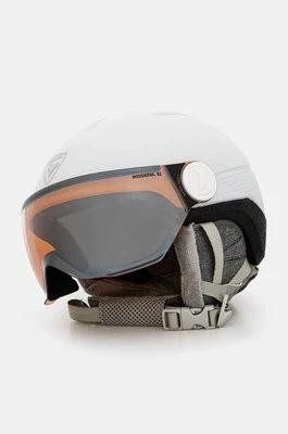 Rossignol kask narciarski Fit Visor Impacts kolor biały RKKH402