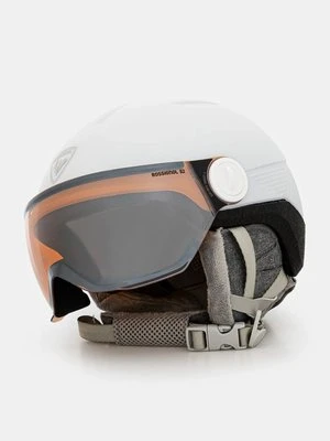 Rossignol kask narciarski Fit Visor Impacts kolor biały RKKH402