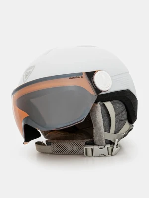 Rossignol kask narciarski Fit Visor Impacts kolor biały RKKH402