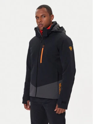 Rossignol Kurtka narciarska Blackside RLNMJ13 Czarny Regular Fit