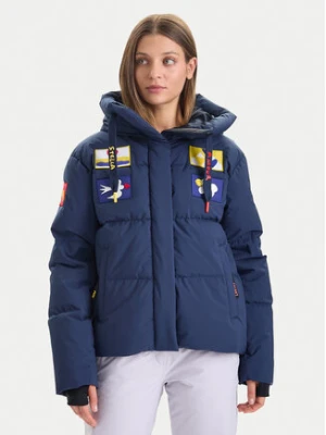 Rossignol Kurtka narciarska Jcc All Snow RLOWJ21 Granatowy Relaxed Fit