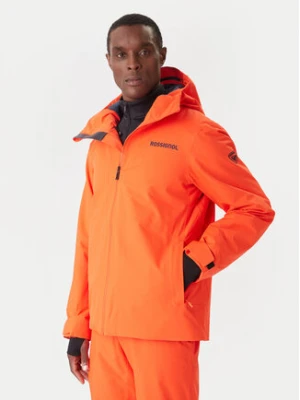 Rossignol Kurtka narciarska Rochrun RLOMJ23 Pomarańczowy Regular Fit