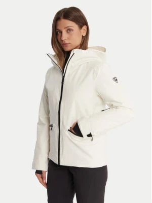Rossignol Kurtka narciarska Rochrun RLOWJ04 Écru Regular Fit