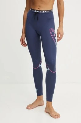 Rossignol legginsy funkcyjne Infini Compression Race kolor granatowy RLMWU04