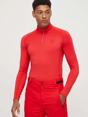 Rossignol longsleeve funkcyjny Classique kolor czerwony