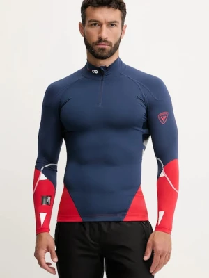 Rossignol longsleeve funkcyjny Infini Compression Race kolor granatowy