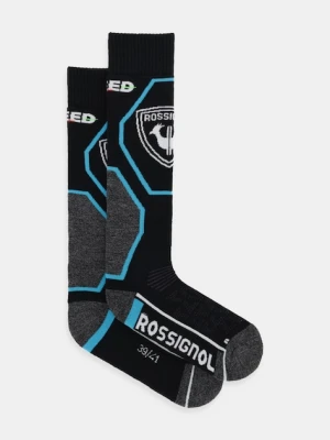 Rossignol skarpety narciarskie Speed Comfort kolor niebieski RLNMX03