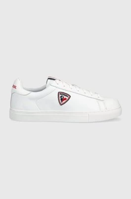 Rossignol sneakersy kolor biały na płaskim obcasie