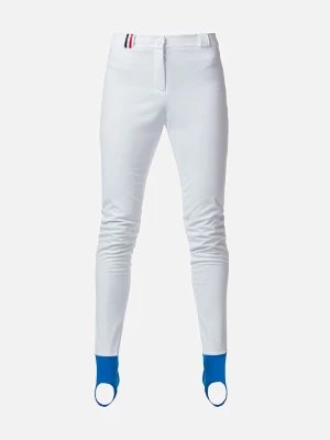 ROSSIGNOL Softshellowe spodnie narciarskie "Fuseau" w kolorze białym rozmiar: M