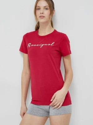 Rossignol t-shirt bawełniany czerwony