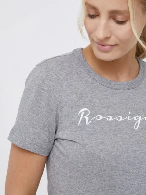 Rossignol T-shirt bawełniany kolor szary RLKWY05