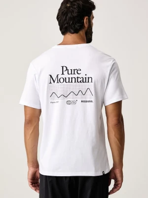 Rossignol T-shirt męski bawełniany WATERFALL biały