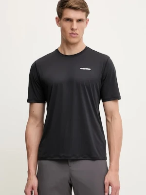 Rossignol t-shirt sportowy SIDELHORN męski kolor czarny gładki RLNMY08