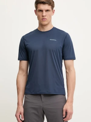 Rossignol t-shirt sportowy SIDELHORN męski kolor granatowy gładki RLNMY08