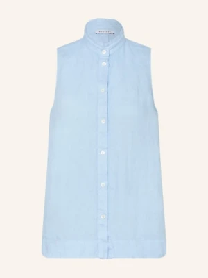 rosso35 Bluzka Z Lnu blau