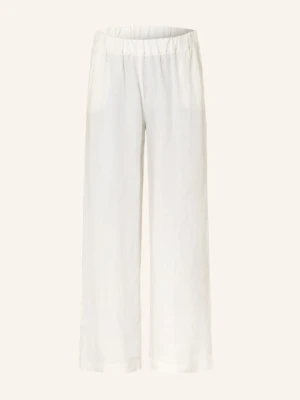 rosso35 Spodnie Z Lnu weiss