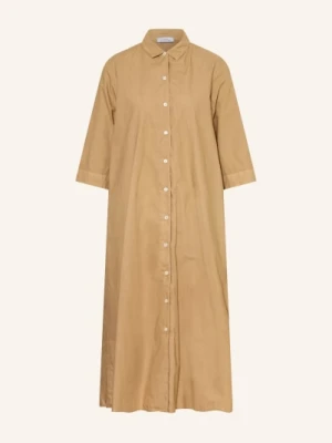 rosso35 Sukienka Koszulowa Z Rękawami 3/4 braun