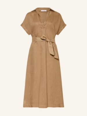 rosso35 Sukienka Lniana beige