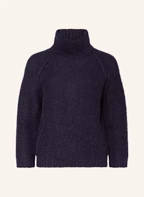 rosso35 Sweter Z Alpaki blau