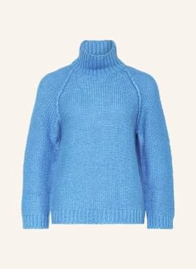 rosso35 Sweter Z Alpaki blau