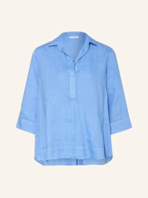 rosso35 Tunika Z Lnu Z Rękawami 3/4 blau