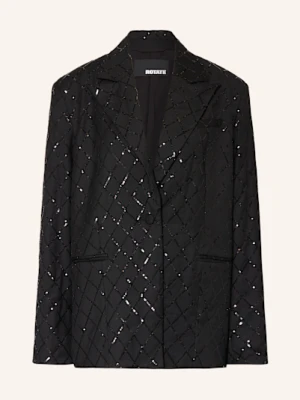 Rotate Blezer Oversize Z Cekinami schwarz