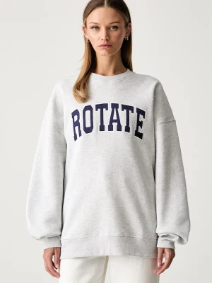 Rotate bluza damska bawełniana szary