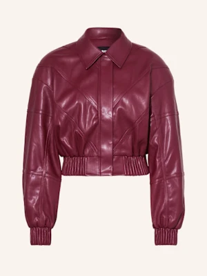 Rotate Bluzon Z Imitacji Skóry rot