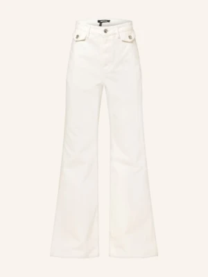 Rotate Dżinsy Z Rozszerzanymi Nogawkami weiss