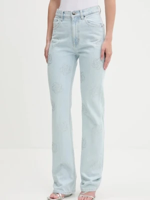 Rotate jeansy damskie high waist 1140631468