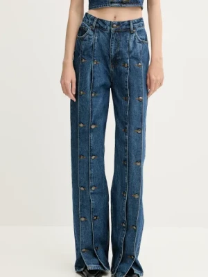 Rotate jeansy damskie high waist 1140731602