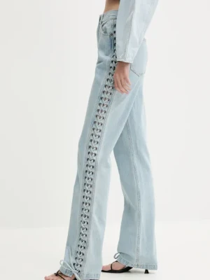 Rotate jeansy damskie high waist 1141831468
