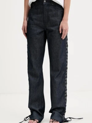 Rotate jeansy damskie high waist 114584D03