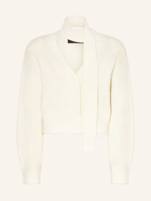 Rotate Kardigan Z Dodatkiem Alpaki weiss