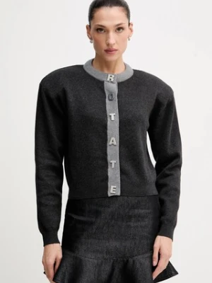 Rotate kardigan z dodatkiem wełny