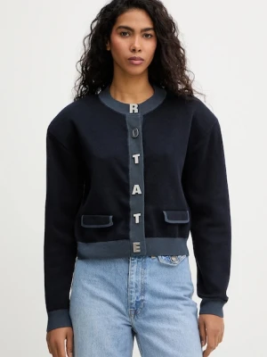 Rotate kardigan z domieszką kaszmiru