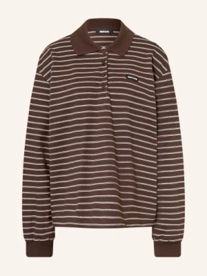 Rotate Koszulka Polo Z Pikowanym Wzorem braun