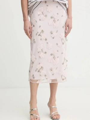 Rotate spódnica kolor różowy midi ołówkowa 1153623077