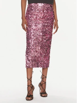 ROTATE Spódnica ołówkowa 1118651099 Różowy Slim Fit
