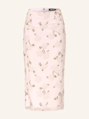 Rotate Spódnica Z Siateczki Z Kamieniami Ozdobnymi rosa
