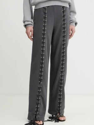 Rotate spodnie dresowe bawełniane