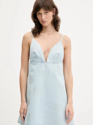 Rotate sukienka jeansowa