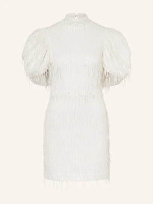 Rotate Sukienka Koktajlowa Z Wycięciami I Cekinami weiss