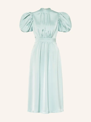 Rotate Sukienka Satynowa Z Wycięciem blau