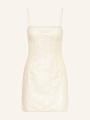 Rotate Sukienka Tiulowa Z Cekinami weiss