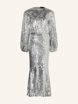 Rotate Sukienka Z Cekinami silber