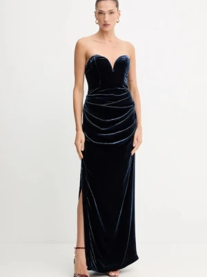 Rotate sukienka z dodatkiem jedwabiu