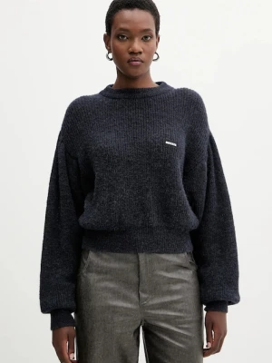 Rotate sweter z wełną 0 kolor granatowy 1142781725